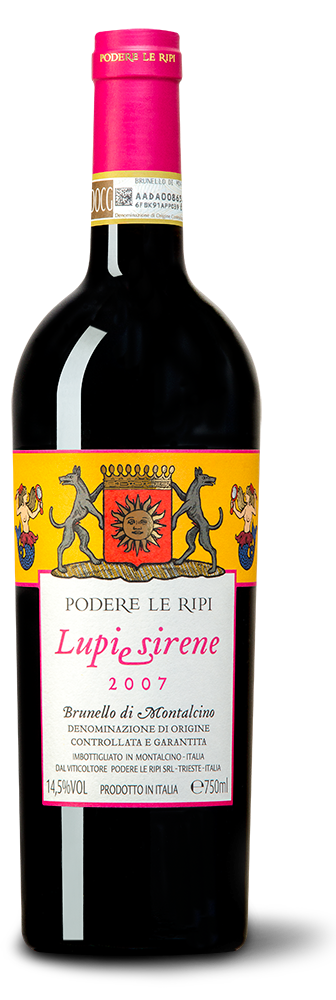Podere Le Ripi Brunello di Montalcino 'Lupi e Sirene' Docg 2012 - Perbacco Wine Club