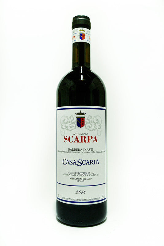 Scarpa Barbera D'Asti "Casa Scarpa" 2015