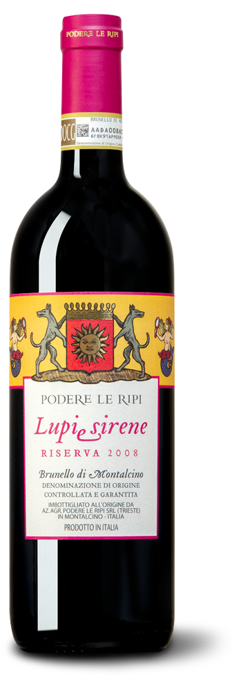 Podere Le Ripi Brunello Riserva 'Lupi e Sirene' Bio 2018