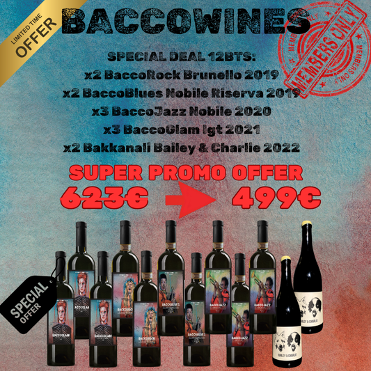 BACCO WINES SPECIAL DEAL 12 bottles