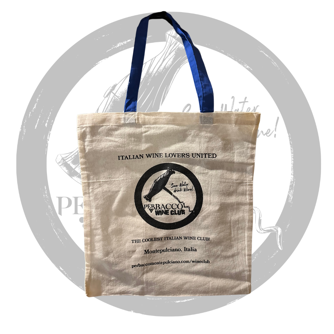 PERBACCO WINE CLUB SHOPPING BAG