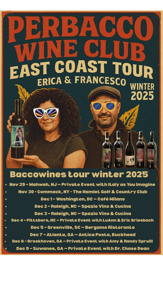 (Only invitation by Eric & LuAnn) Perbacco Wine Dinner @ Griesbach's with chef LuAnn, Pittsboro, NC. Dec 4th 2025, 6,00PM.