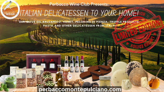 Perbacco Food Box, Delicatessen from Italy. Deluxe 12 kgs