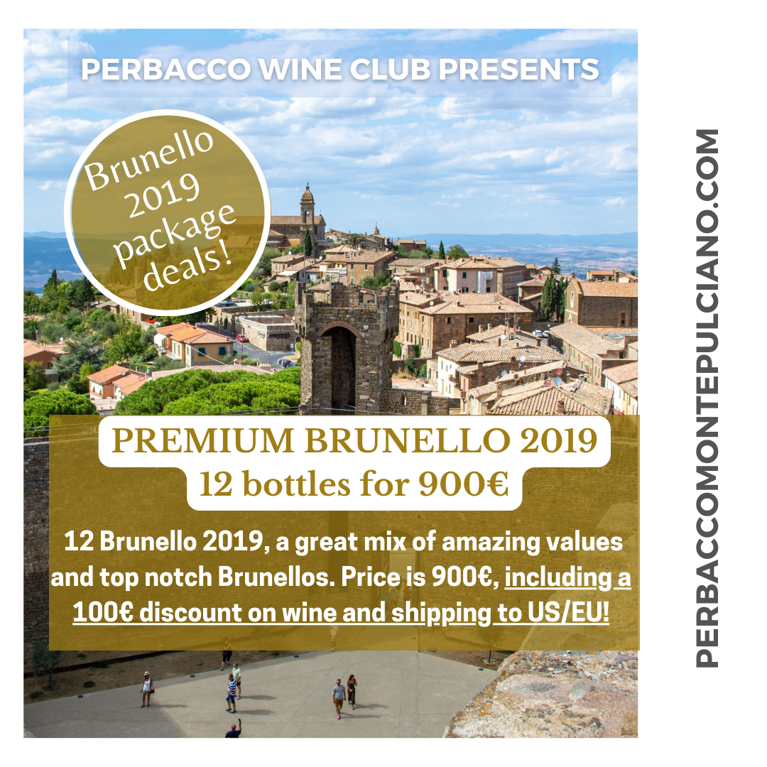 Premium Brunello di Montalcino 2019 bundle, 12bts