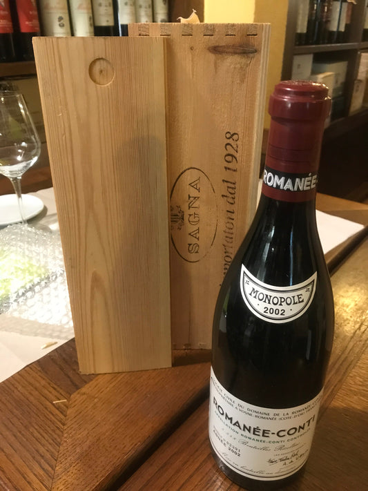 Domaine de la Romanée-Conti Romanée Conti grand cru monopole 2002 OWC