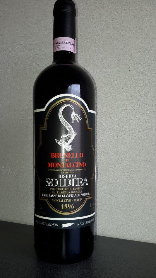 Soldera Case basse Brunello di Montalcino Riserva 1996